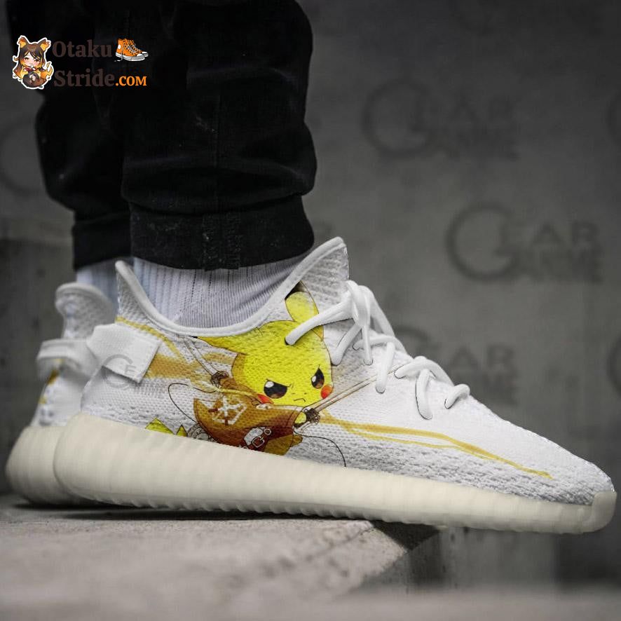 AOT Mashup Pikachu Yz Shoes Anime Sneakers TT11