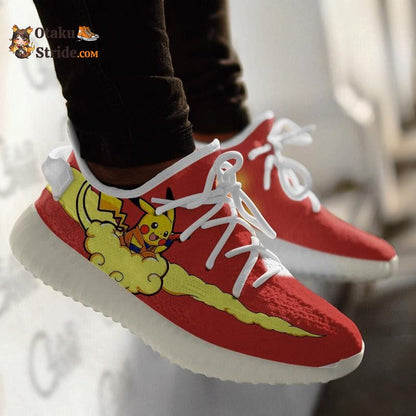 Pikagoku Yz Shoes Custom Pikachu Mixed Goku Kintoun Anime Sneakers