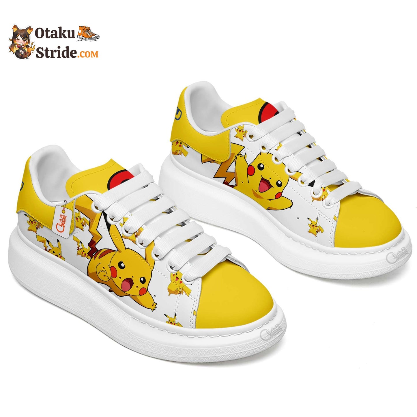 Pikachu MQ Shoes Custom Anime MV1007