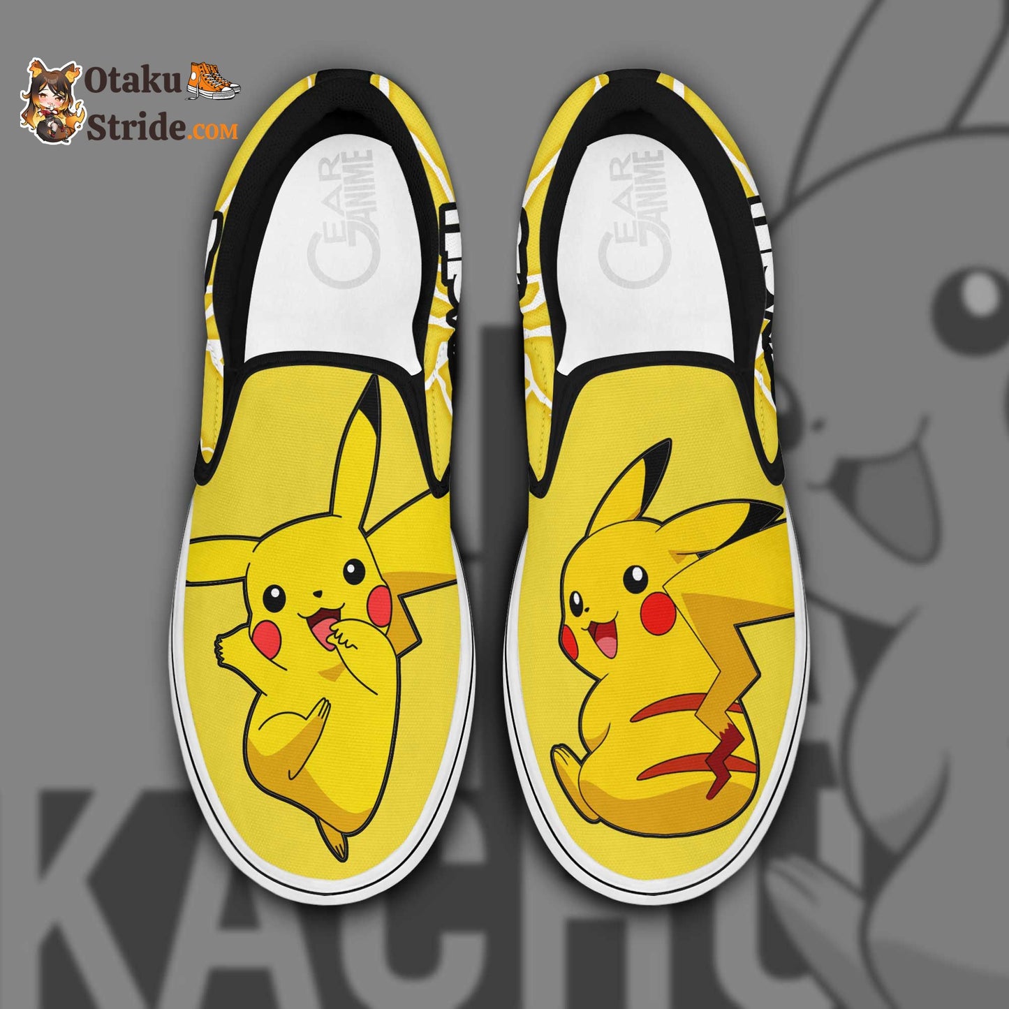 Pikachu Slip On Shoes TT1612