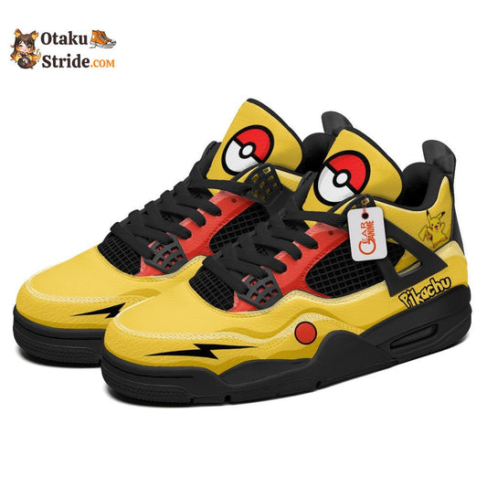 Pikachu J4 Sneakers Pokemon Personalized Name