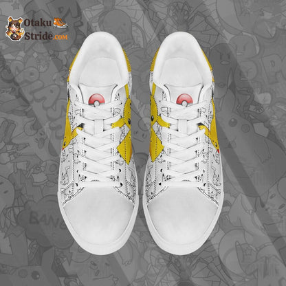 Pikachu Skate Shoes Custom Anime Shoes PN11