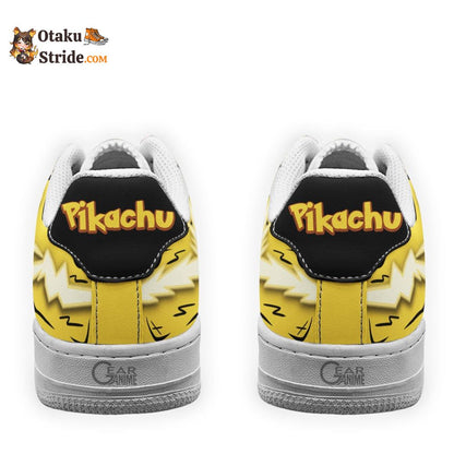 Pikachu Low-top Sneakers Anime Thunderbolt Skill