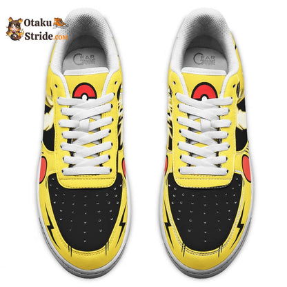 Pikachu Low-top Sneakers Anime Thunderbolt Skill