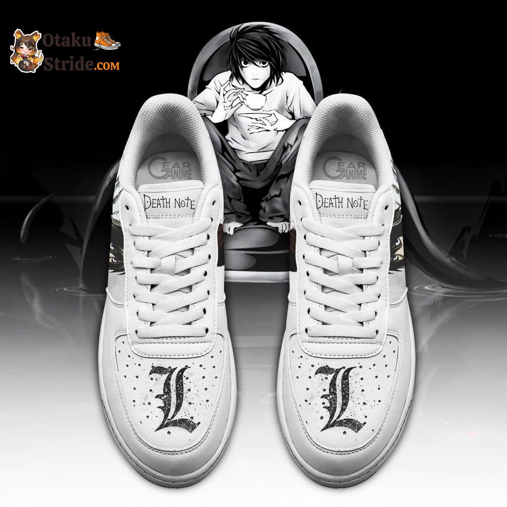 Dnote L Lawliet Air Sneakers Anime PT11AF