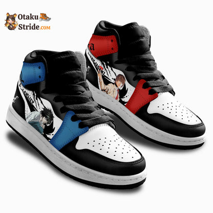 Light Yagami and L Lawliet Kids Sneakers Dnote Shoes MV2802