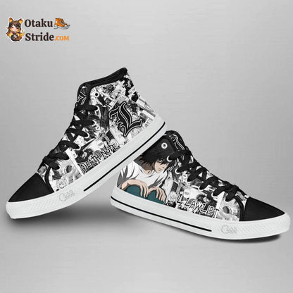 Dnote L Lawliet High Top Shoes NTT141