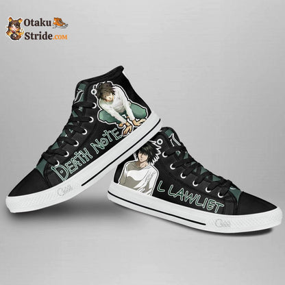 Dnote L Lawliet High Top Shoes NTT141