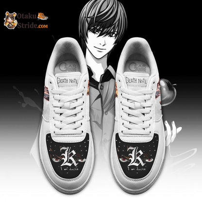 Dnote Light Yagami Air Sneakers Anime PT11AF