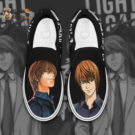 Light Yagami Slip-On Shoes Dnote Shoes TT1812