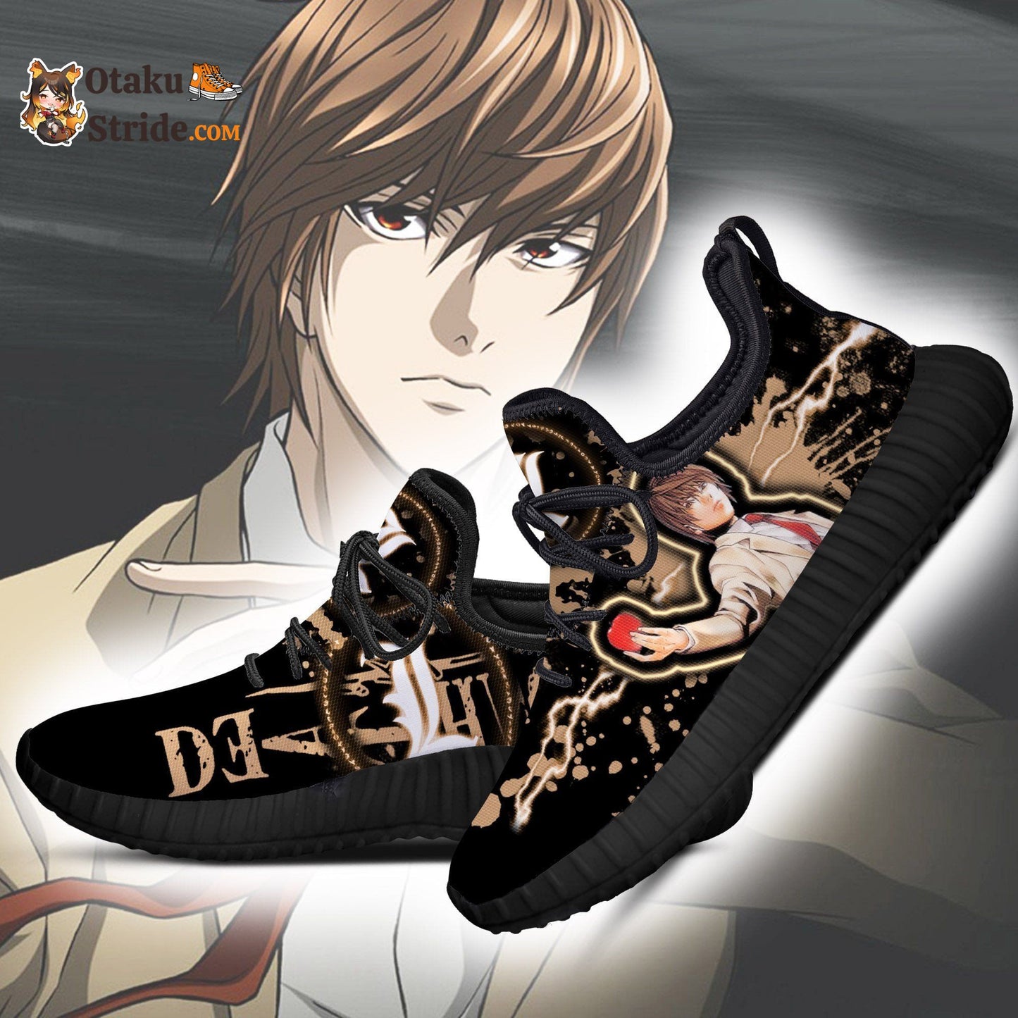 Dnote Light Yagami Reze Shoes Costume Sneakers RZ-BLA