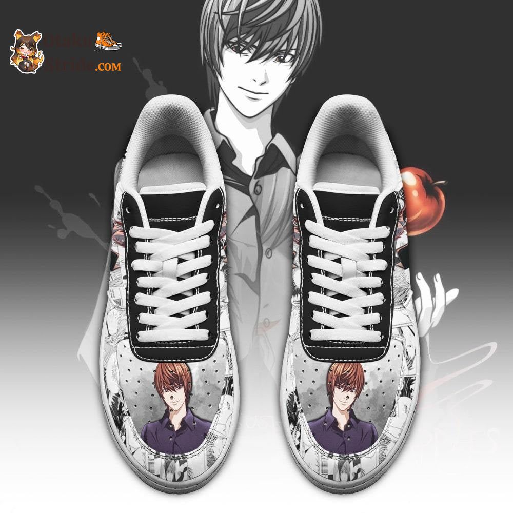 Light Yagami Air Sneakers Dnote