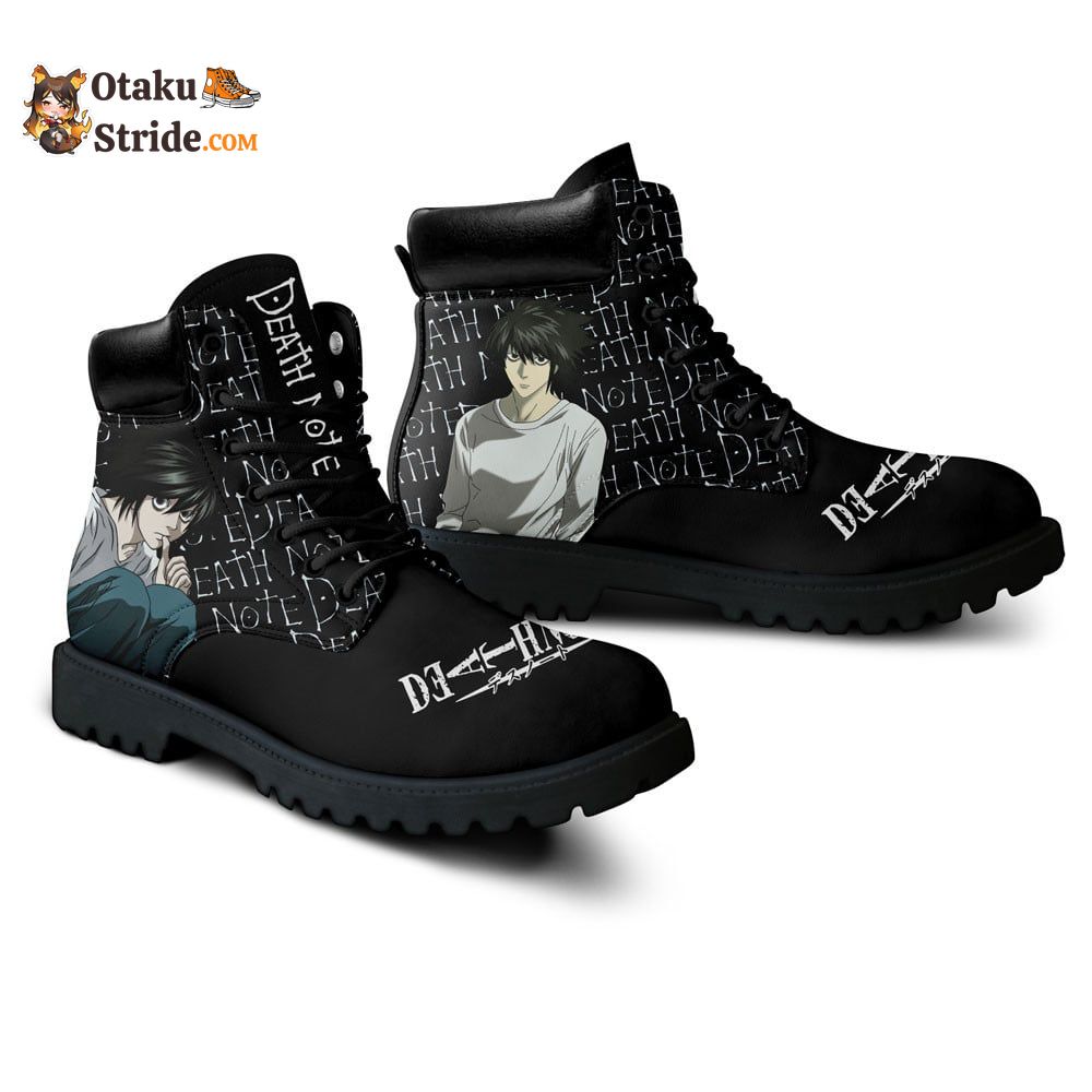 Dnote L Lawliet Boots Shoes Anime NTT0711