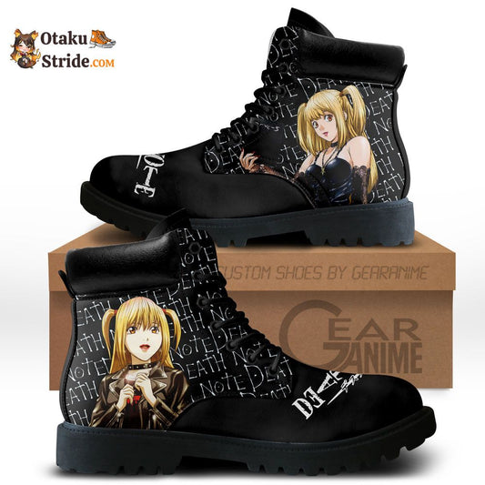 Dnote Misa Amane Boots Shoes Anime NTT0711