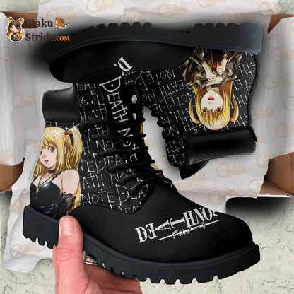 Dnote Misa Amane Boots Shoes Anime NTT0711