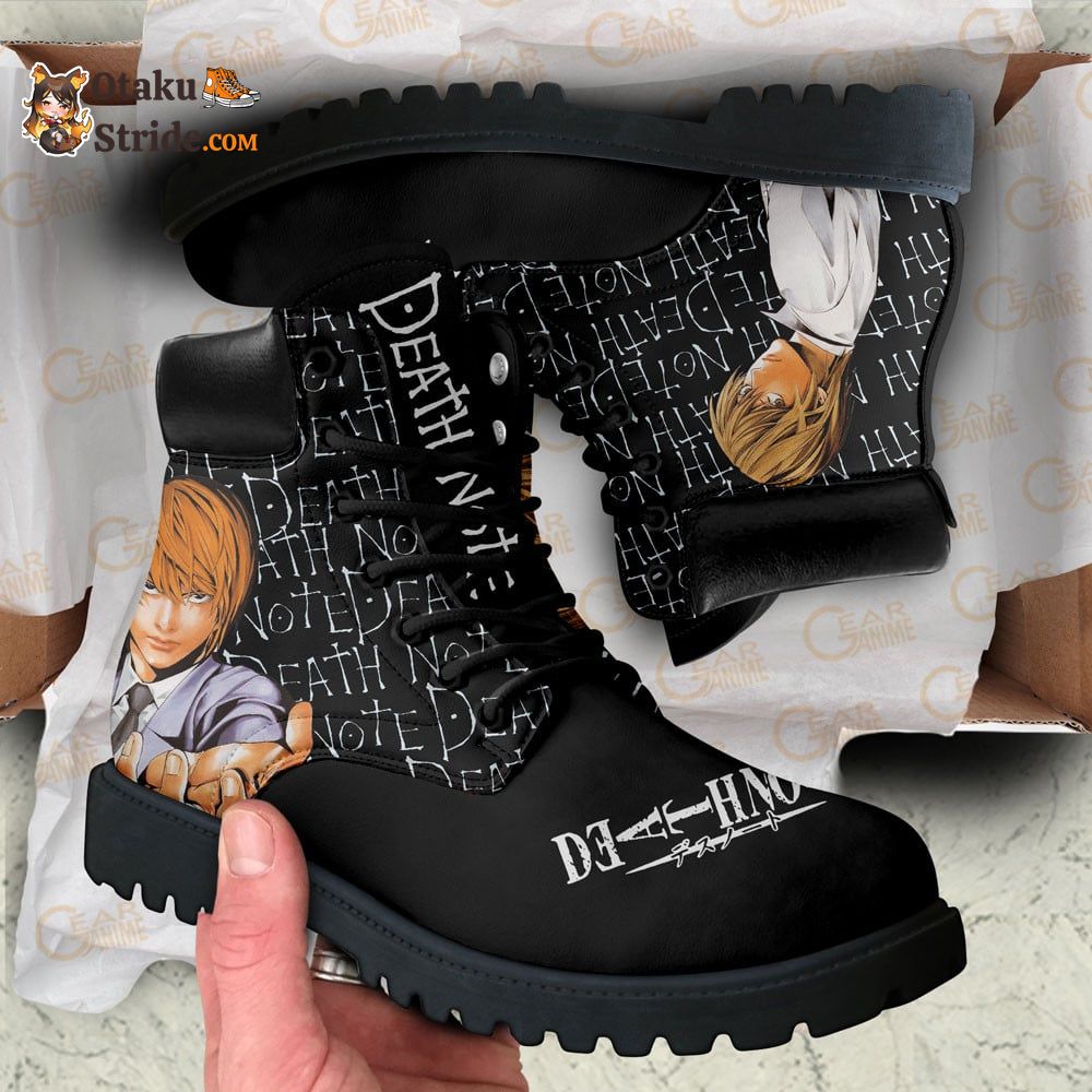 Dnote Light Yagami Boots Shoes Anime NTT0711