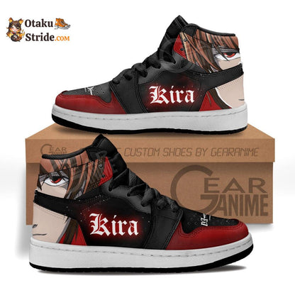 Light Yagami Kids Sneakers Dnote Anime Kids Shoes