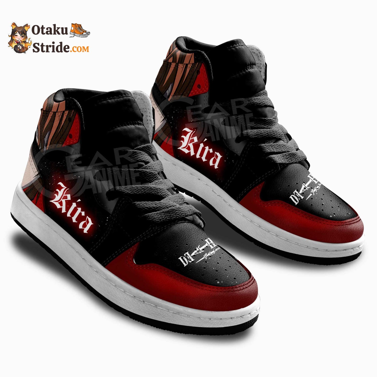 Light Yagami Kids Sneakers Dnote Anime Kids Shoes