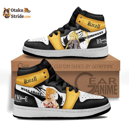 Misa Amane Kids Sneakers Dnote Anime Shoes For Kids