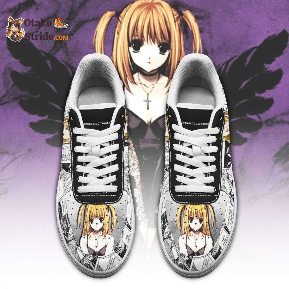 Misa Amane Sneakers Dnote Anime Shoes Fan Gift Idea PT06