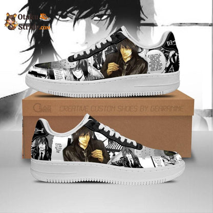 Teru Mikami Sneakers Dnote Anime Shoes Fan Gift Idea PT06