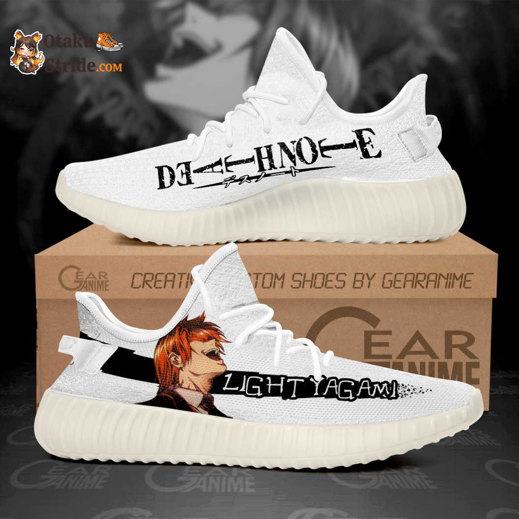 Light Yagami YZ Shoes Custom Anime Sneakers