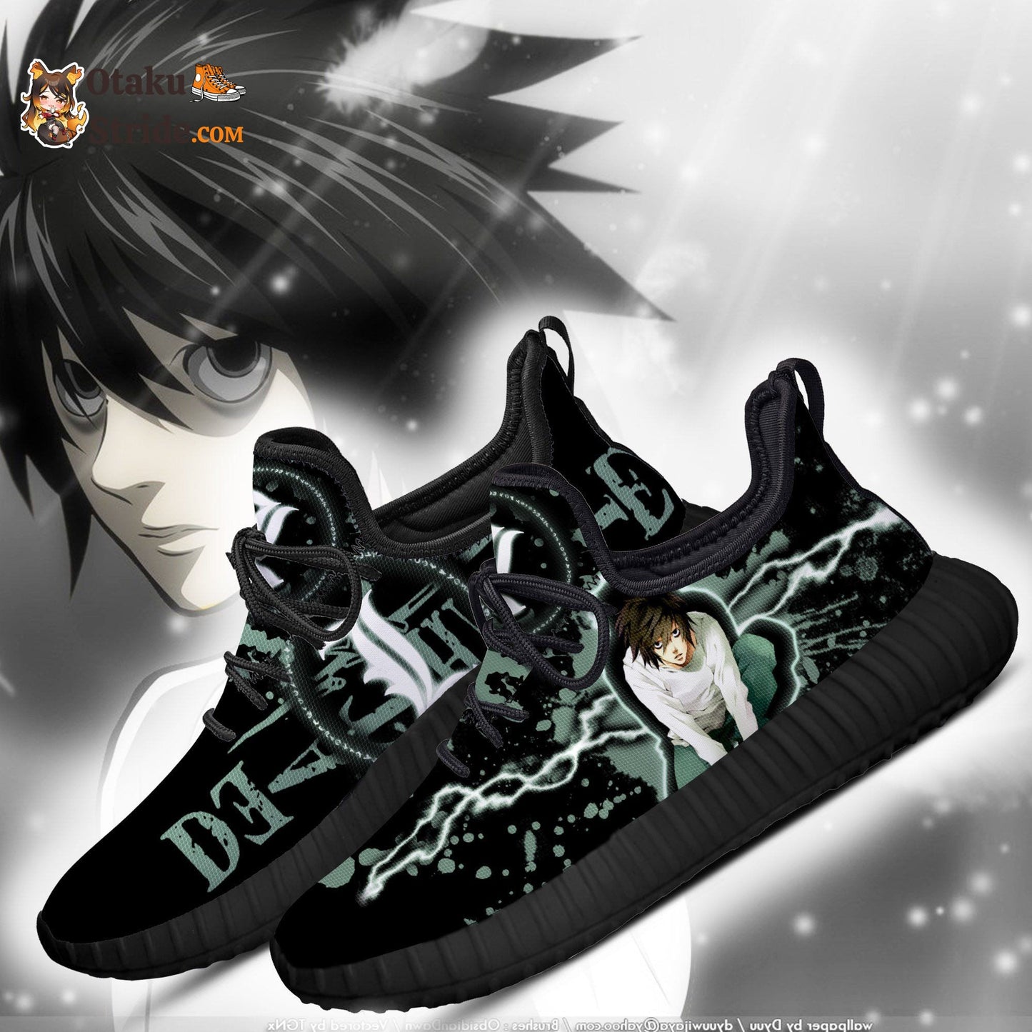 Dnote L. Lawliet Reze Shoes Costume Anime Sneakers