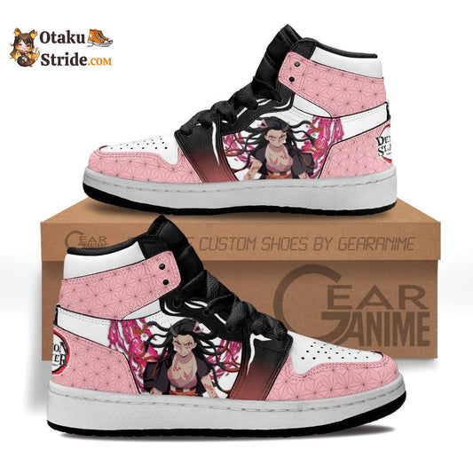 Nezuko Kids Sneakers Anime Shoes For Kids