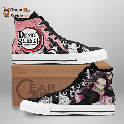 Nezuko High Top Shoes Anime Custom TT2408