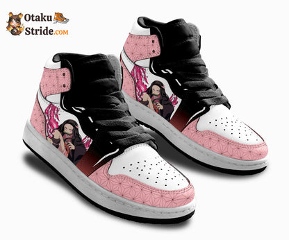 Nezuko Kamado Sneakers Anime Shoes For Kids