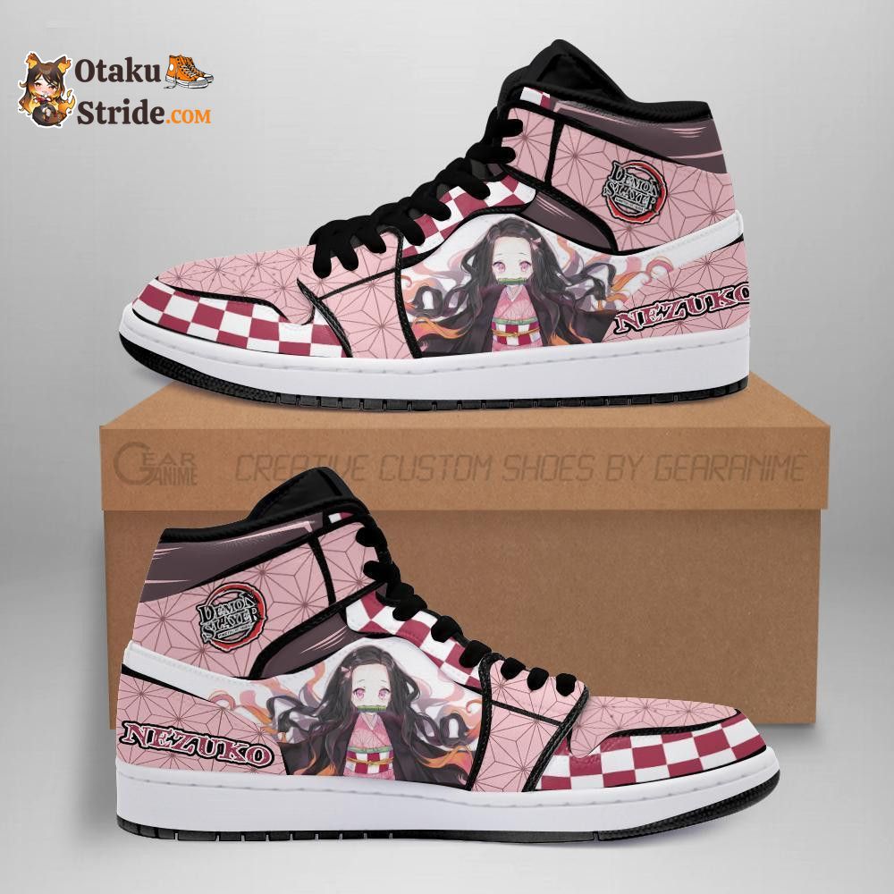 Nezuko J1 Sneakers Demon Slayer Anime Shoes