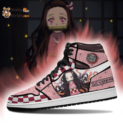 Nezuko J1 Sneakers Demon Slayer Anime Shoes