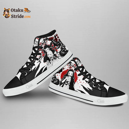 Nezuko High Top Shoes Custom Anime Sneakers Japan Style