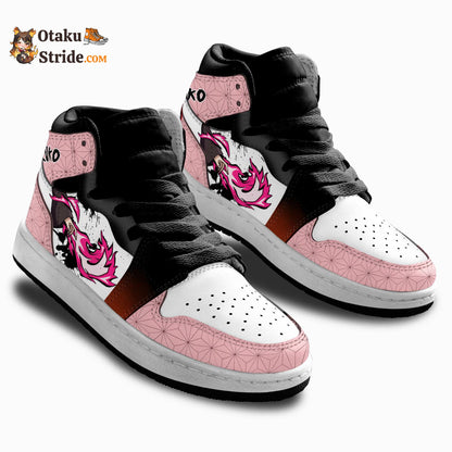 Nezuko Kamado Kids Sneakers Anime Shoes For Kids