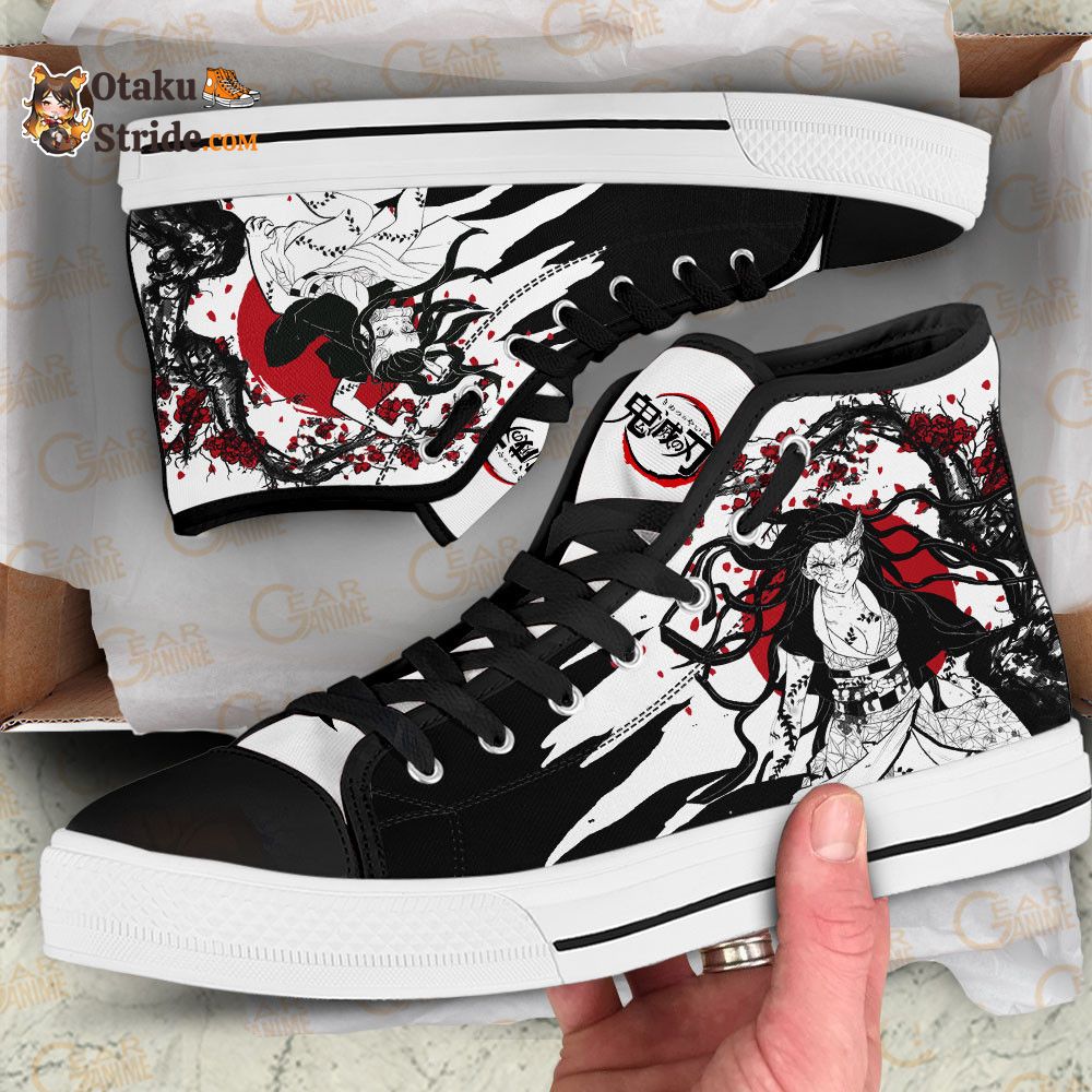 Nezuko Kamado Demon High Top Shoes