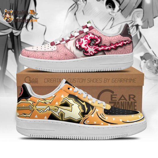 Nezuko Kamado and Zenitsu Agatsuma Air Sneakers