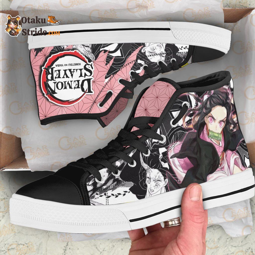 Nezuko Kamado High Top Shoes