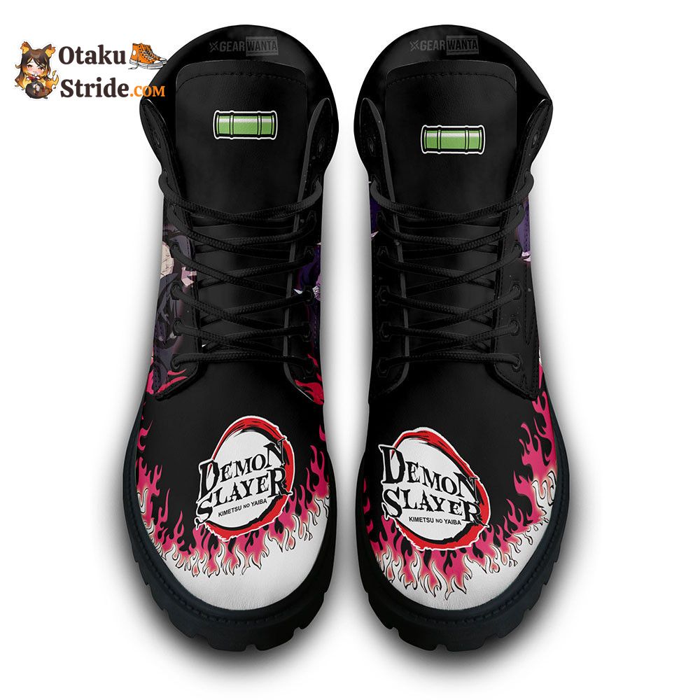 Nezuko Kamado Demon Boots Shoes Anime Custom