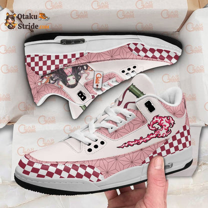 Nezuko J3 Sneakers Custom Anime