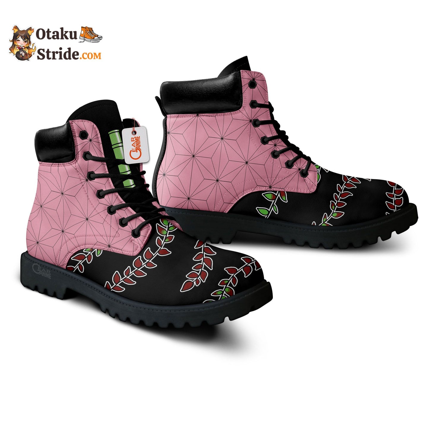 Nezuko Boots Anime Shoes Costume Style