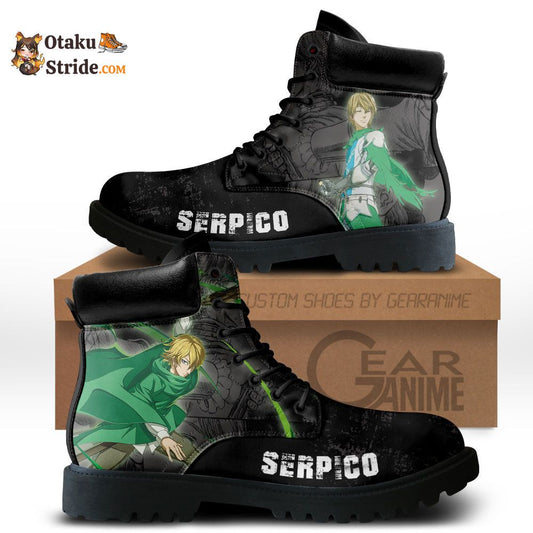 Serpico Boots Shoes Anime Custom