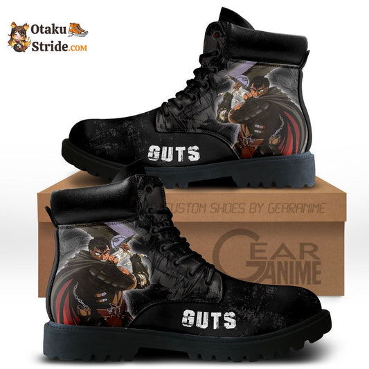 Guts Boots Shoes Anime Custom