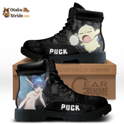 Puck Boots Shoes Anime Custom