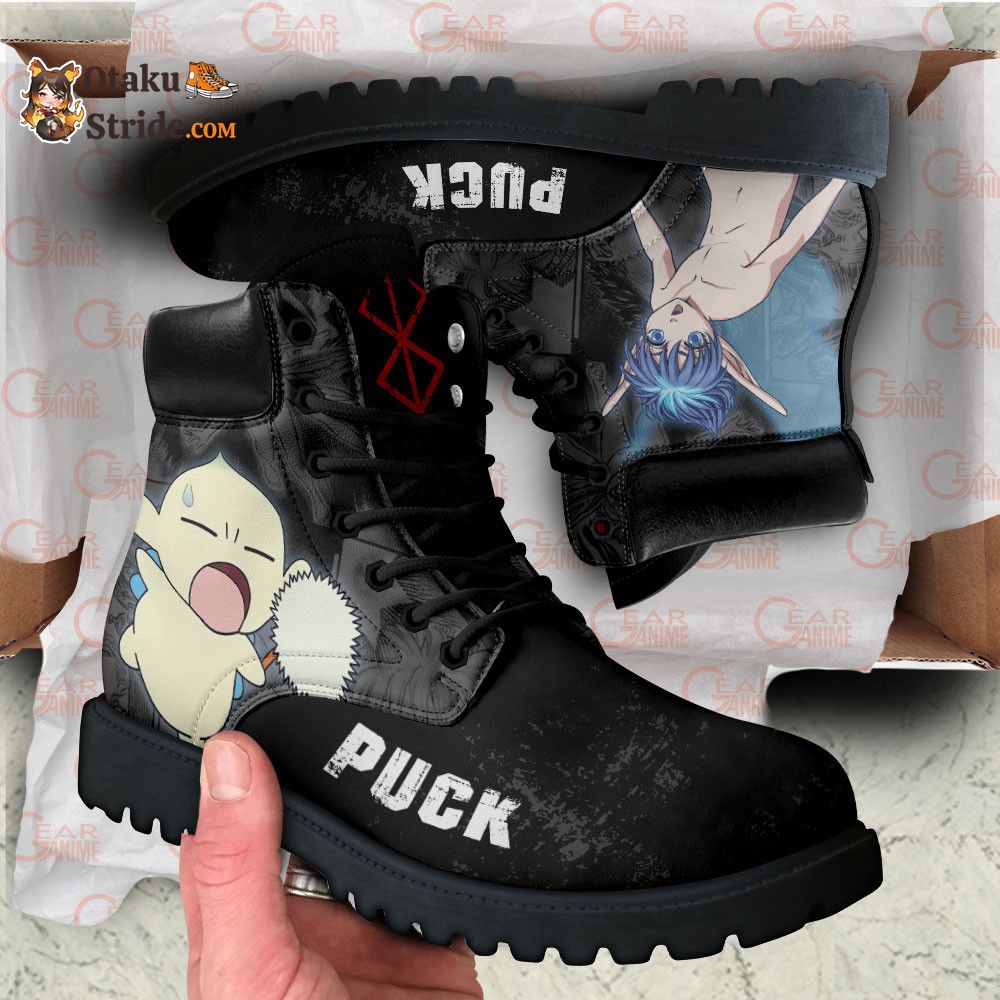 Puck Boots Shoes Anime Custom