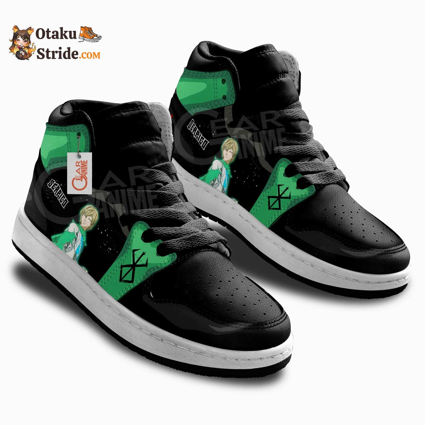 Berserk Serpico Anime Custom Kids Sneakers MV0901