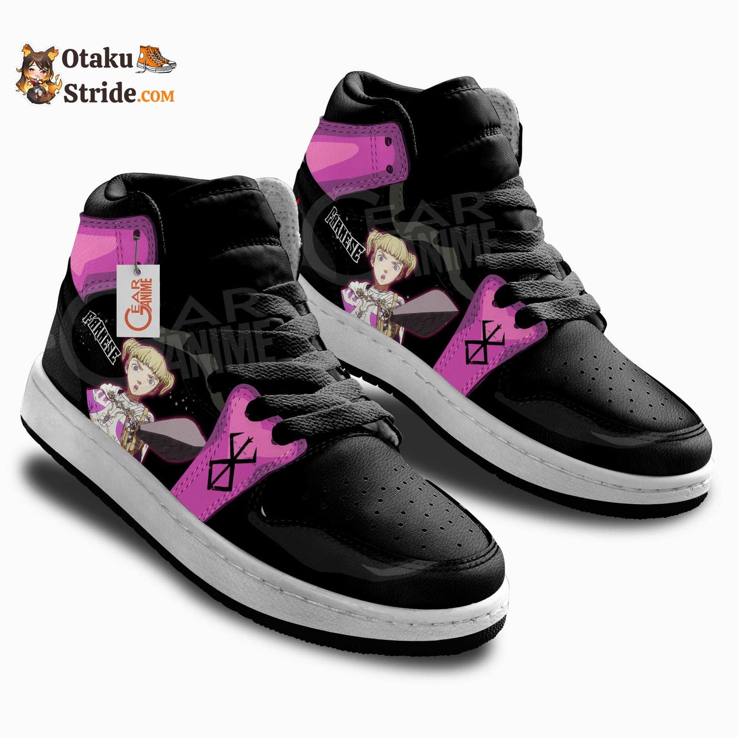 Berserk Farnese de Vandimion Anime Custom Kids Sneakers MV0901