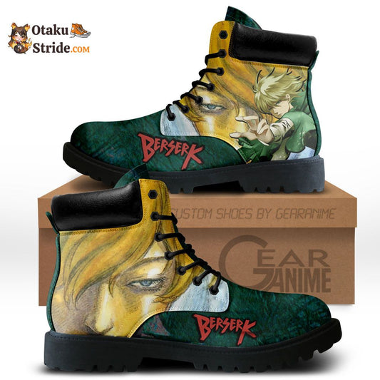 Berserk Serpico Boots Anime Leather Casual NTT0610