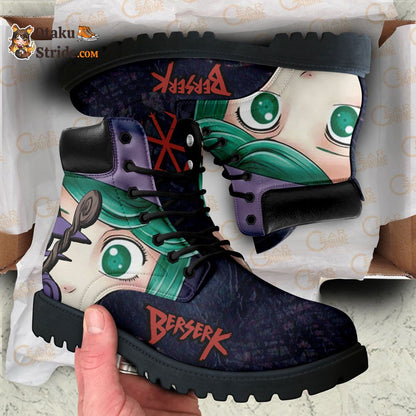 Berserk Schierke Boots Anime Leather Casual NTT0610