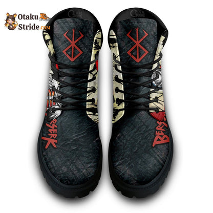 Berserk The Skull Knight Boots Anime Leather Casual NTT0610