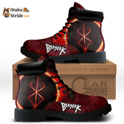 Berserk Brand of Sacrifice Boots Anime Leather Casual NTT0610